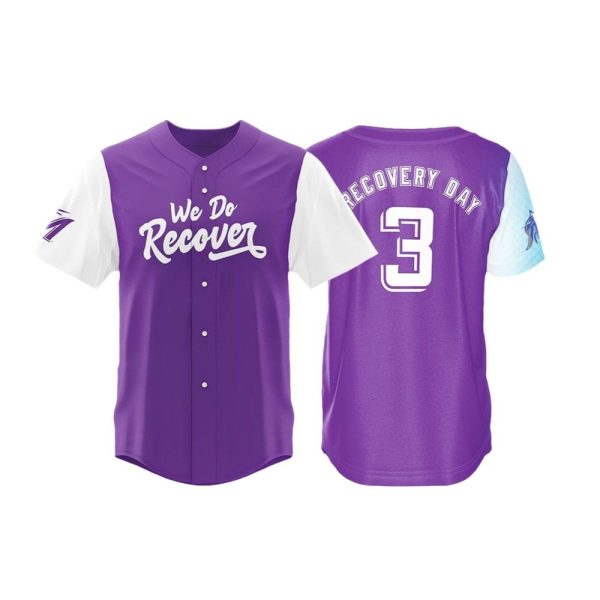 Marlins Recovery Awareness Day Jersey 2025 Giveaway 1 2
