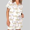 Martini Weenie Dachshund Lover Pajama Set 1