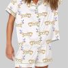 Martini Weenie Dachshund Lover Pajama Set 3