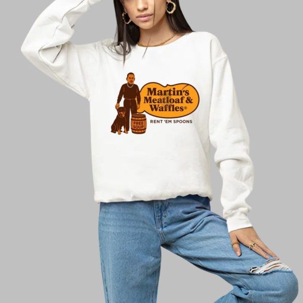 Martins Meatloaf Waffles Rent Em Spoons Free Soup Shirt 1 a