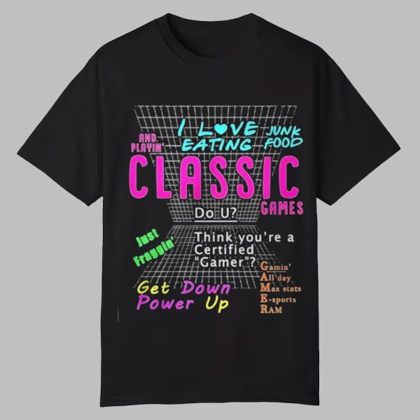 Matt I Love Eating Classic Games Shirt 0 0