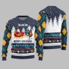 Merry Chickmas Santa Ugly Sweater Christmas 2025 2