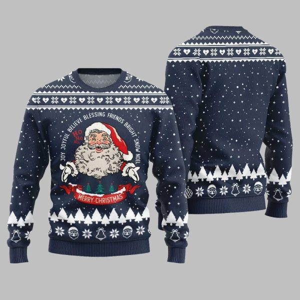 Merry Christmas Santa Ugly Sweater Christmas 2025 3