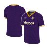 Minnesota Vikings Soccer Football Jersey 2025 1 2