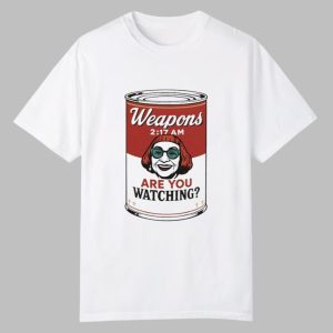 Weapons Wendy's Are You Watching Zach Cregger Cannning Head Shirt