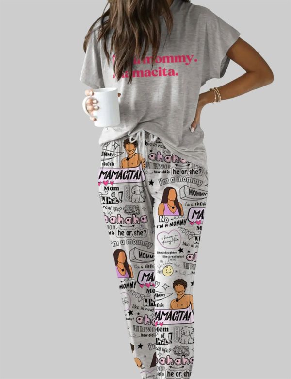 Mommy Mamacita Funny Love Island Casual Pajama Set 1