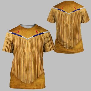 Halloween 2025 Native America Costume Shirt 0