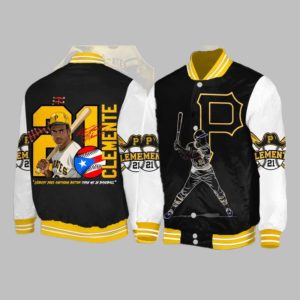 2025 Pirates Roberto Clemente Nobody Does Anything Better Than Me In Baseball Jacket 1 1