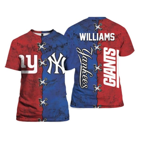 NY Giants x Yankees Shirt 1 2