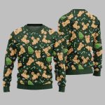 Naughty Gingerbread Ugly Sweater Christmas 2025