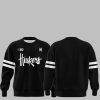 Nebraska Cornhuskers B10 Dark Mode Helmet Logo Shirt 2