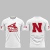 Nebraska Cornhuskers Baseball Stickman Shirt 2025 1