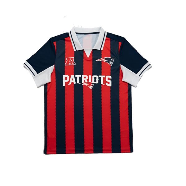 New England Patriots Soccer Football Jersey 2025 1 2
