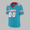 New Mexico Lobos Turquoise Football Jersey 2025 0 3