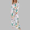 New York City Christmas Pajama Set For Women 2