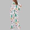 New York City Christmas Pajama Set For Women 3