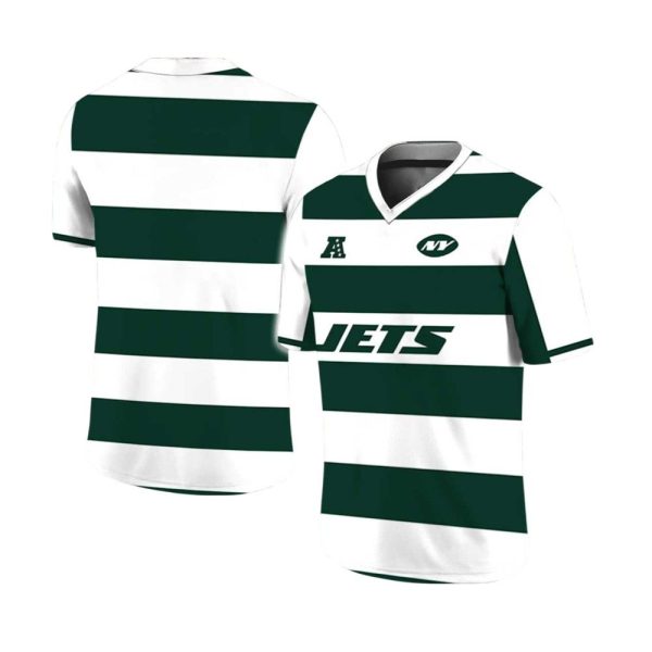 New York Jets Soccer Football Jersey 2025 1 2