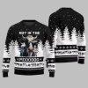 Not In The Mood Cow Ugly Sweater Christmas 2025 2