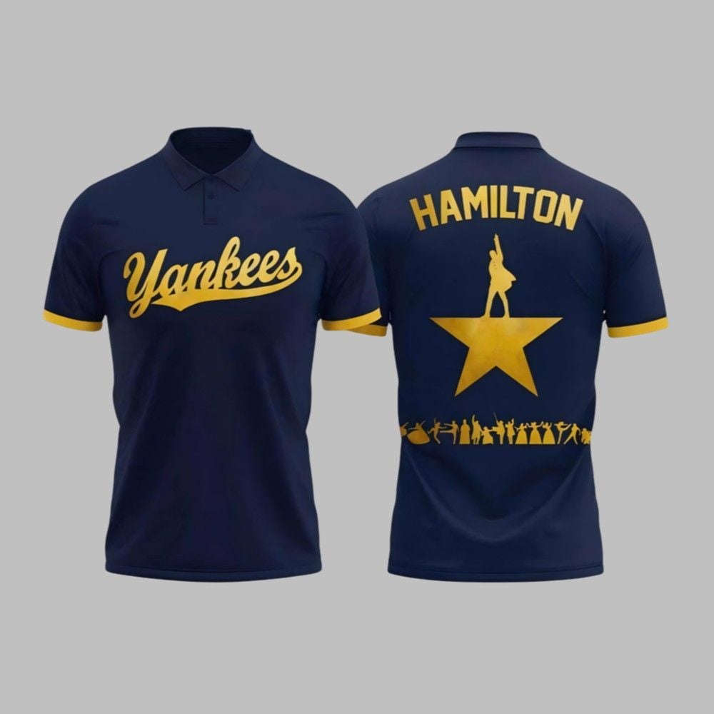 Ny Yankees Hamilton Night 2025 Polo Shirt 1 1 Ny Yankees Hamilton Night 2025 Polo Shirt 1 1
