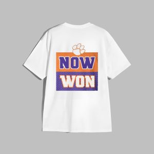 Clemson Athletics Now Won Shirt 1