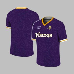 Minnesota Vikings Soccer Football Jersey 2025 1 1