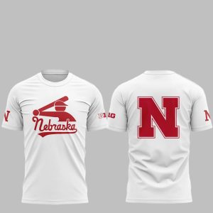 Nebraska Cornhuskers Baseball Stickman Shirt 2025 1