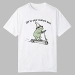 Off To Commit Frog Custom Text Shirt