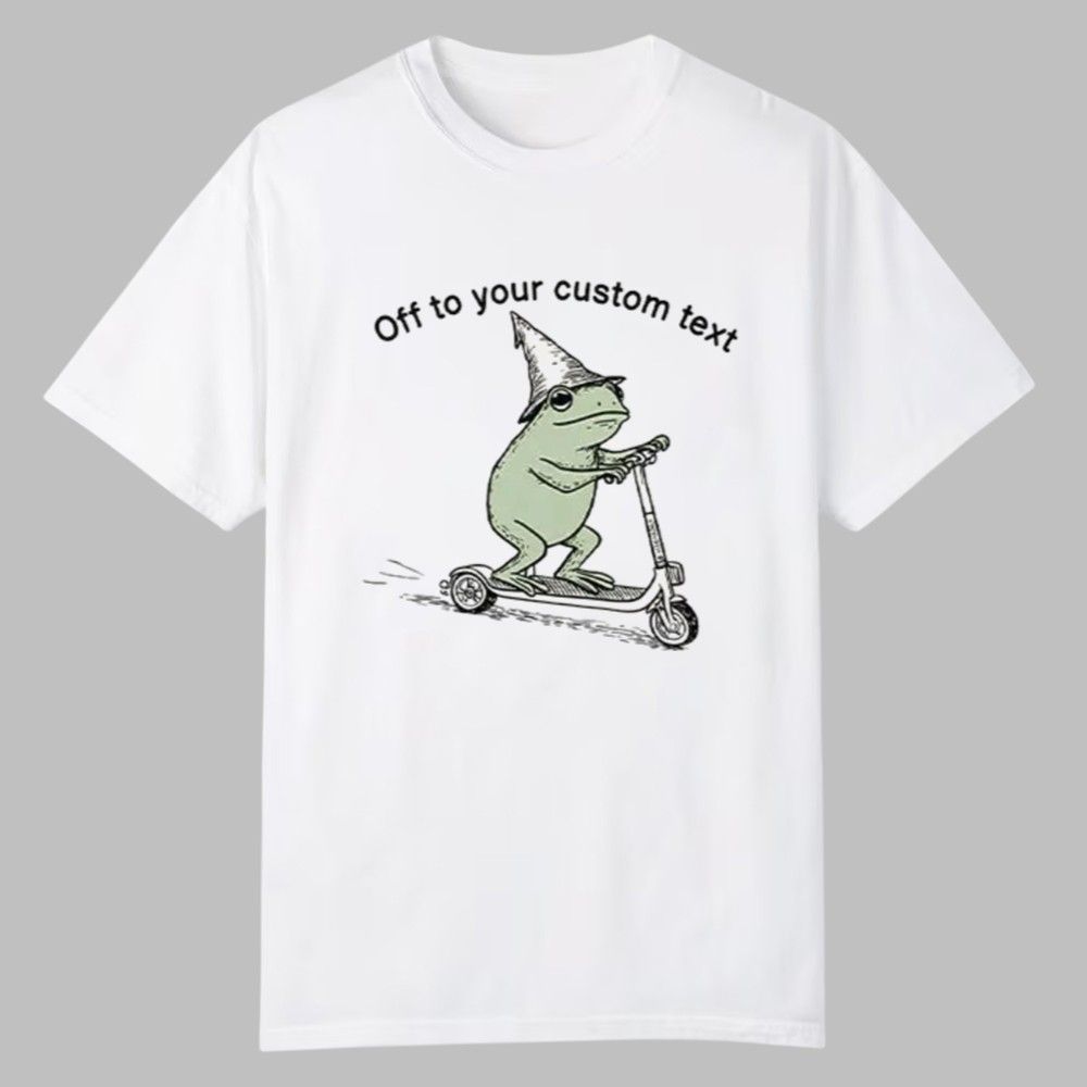 Off To Commit Frog Custom Text Shirt 0 0 Off To Commit Frog Custom Text Shirt 0 0