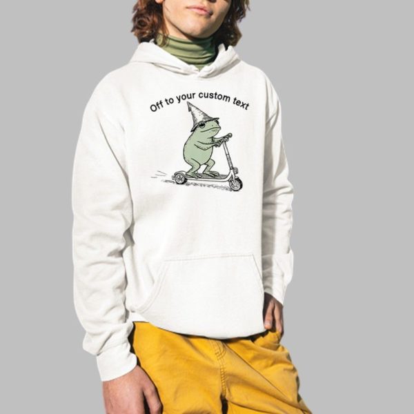 Off To Commit Frog Custom Text Shirt 2 1