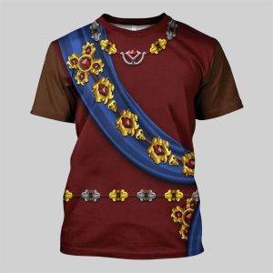 2025 Halloween Elminster Aumar Dungeons & Dragons Cosplay Costume Shirt