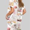 Paris France Girls Trip Family Vacation Summer Travel Pajama Set 2