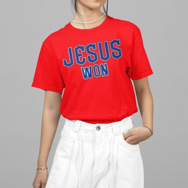 Parker Messick Jesus Won Shirt 5 2