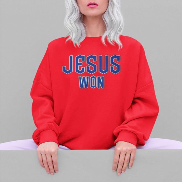 Parker Messick Jesus Won Shirt 5 4