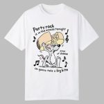 Party Rock Is In The Mouse Tonight Piece Of Cheese I'm Gonna Take A Big Bite Shirt