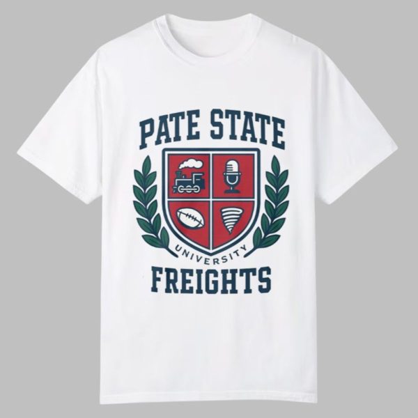 Pate State University Freights Shirt 0 0