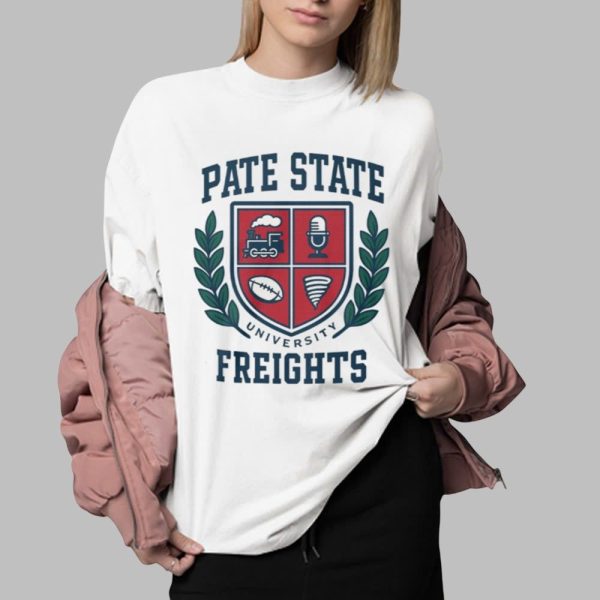 Pate State University Freights Shirt 0 2