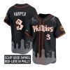 Phillies Harper Scary Good Swings Boo Lieve In Philly Jersey 2025 1 2