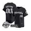 Phillies Retro Gothic Black Edition Jersey 2025 1 2