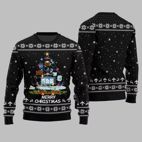 Pilot Merry Christmas Tree Ugly Sweater Christmas 2025 3