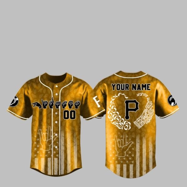 Pirates Deaf And Hard of Hearing Awareness Day 2025 Jersey 1 1