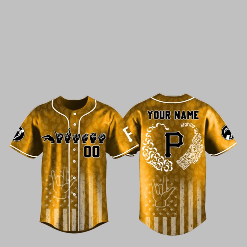 Pirates Deaf And Hard of Hearing Awareness Day 2025 Jersey 1 1 Pirates Deaf And Hard of Hearing Awareness Day 2025 Jersey 1 1