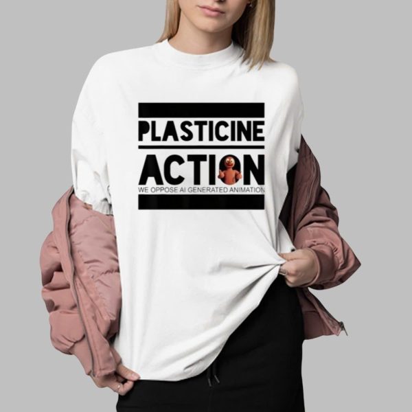Plasticine Action We Oppose Ai Generated Animation Shirt 0 2
