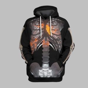 2025 Halloween Skeleton Costume Hoodie 1 1