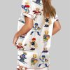 Polo Bear Preppy Teddy Bear Sports Bear Print Pajama Set 2
