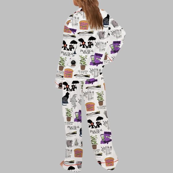 Practical Magic Witches Pajama Set For Women 3