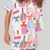 Preppy Pickle Paddle Pickleball Pajama Set 3