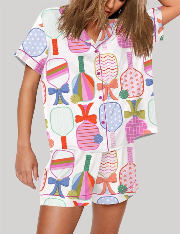 Preppy Pickle Paddle Pickleball Pajama Set 3