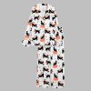 Pumpkin And Cat Halloween Pajama Set 2