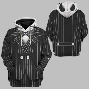 2025 Halloween Jack Skellington Halloween Cosplay Costume Hoodie 1