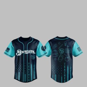 2025 Milwaukee Brewers Teacher Appreciation Jersey 1 1